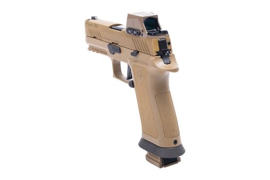 Sig Sauer M18 X-Carry 9mm Pistol has front and rear slide serrations